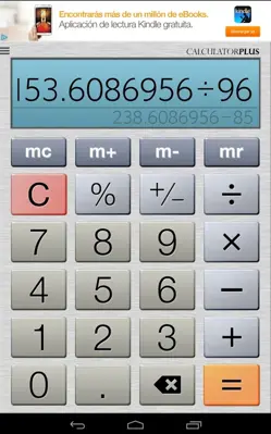 Calculator Plus android App screenshot 0