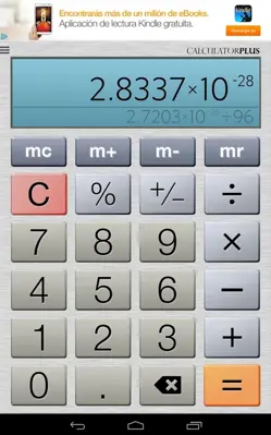 Calculator Plus android App screenshot 2