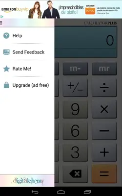 Calculator Plus android App screenshot 3