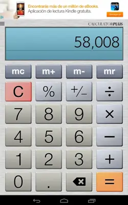 Calculator Plus android App screenshot 4