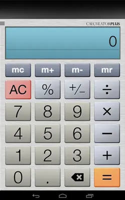 Calculator Plus android App screenshot 5